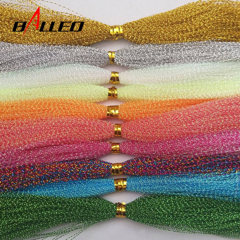 Fishing Lure Spoon - 5 confezioni/attacco da pesca cristallo intrecciato