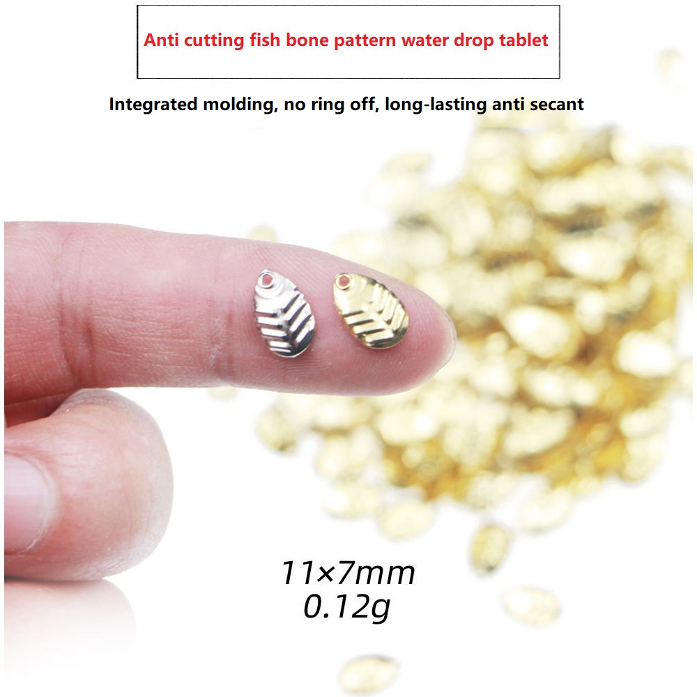 Fishing Lure Spoon - 50 Pz/lotto FAI DA TE Spinner