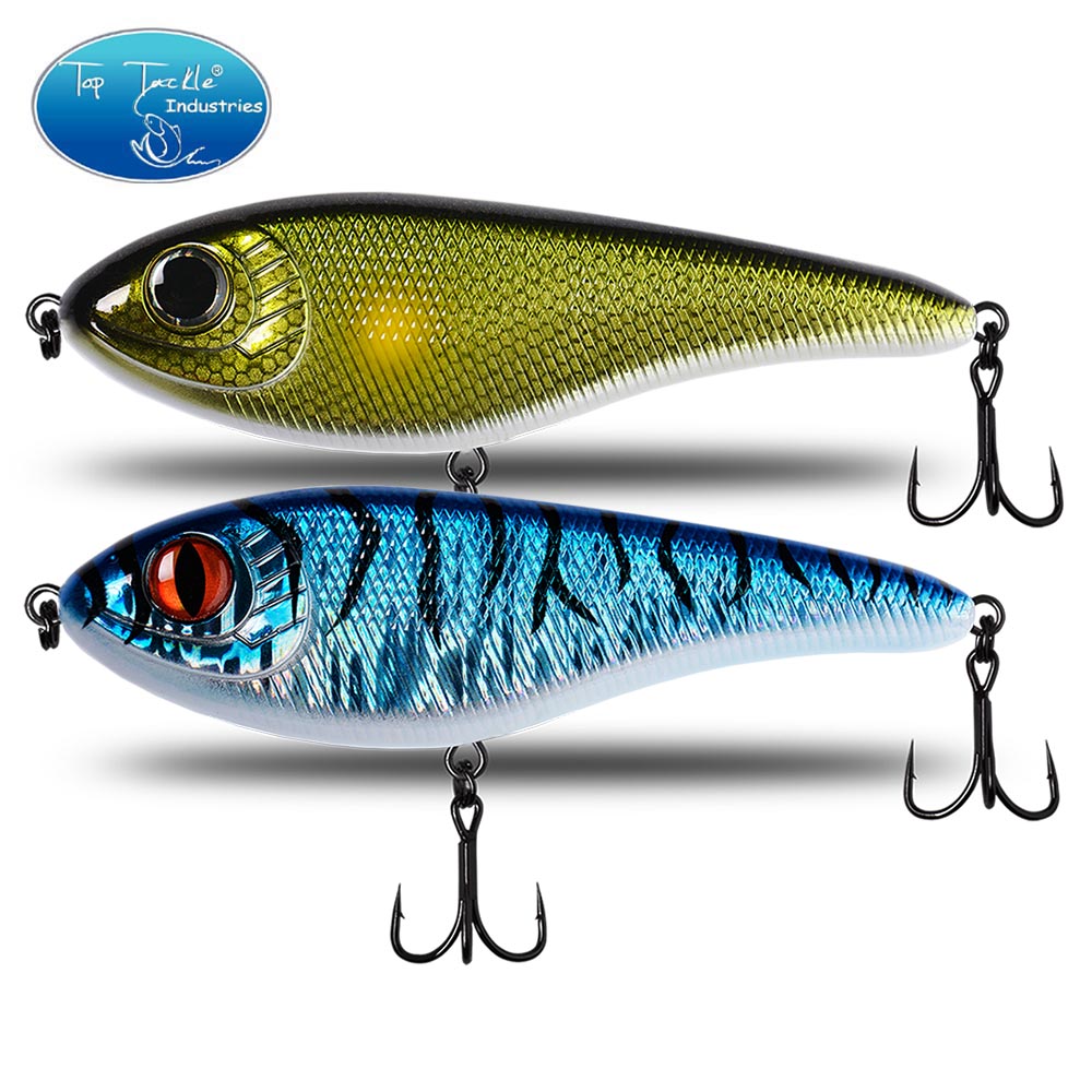 Fishing Lure Crankbait - CF LUER Jerk Baits Wobblers ad
