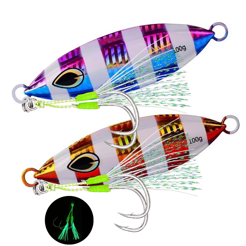 Fishing Lure Spoon - 1 pz di alta qualità metallo