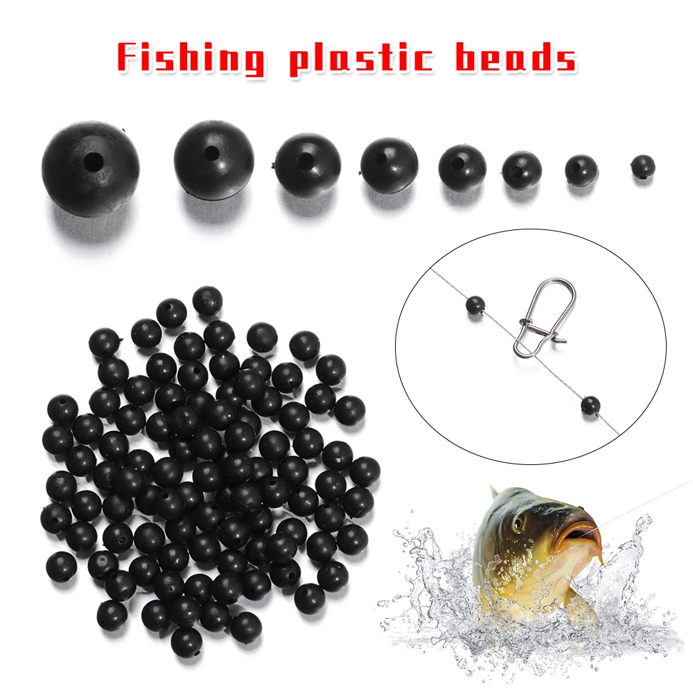 100 pz/lotto perline da pesca  - Fishing Lure Soft Plastic recensione e prezzo