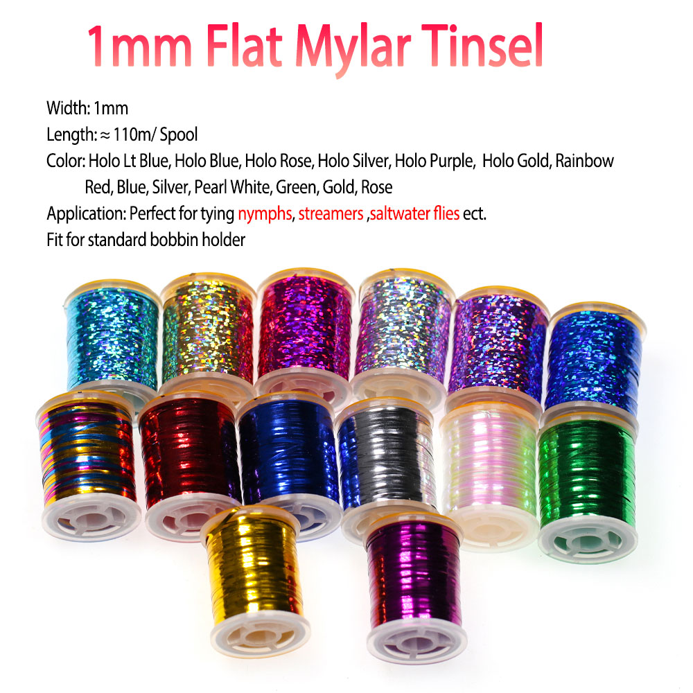 1 pz/2 pz Tinsel Mylar Piatto  - Fishing Lure Spoon recensione e prezzo