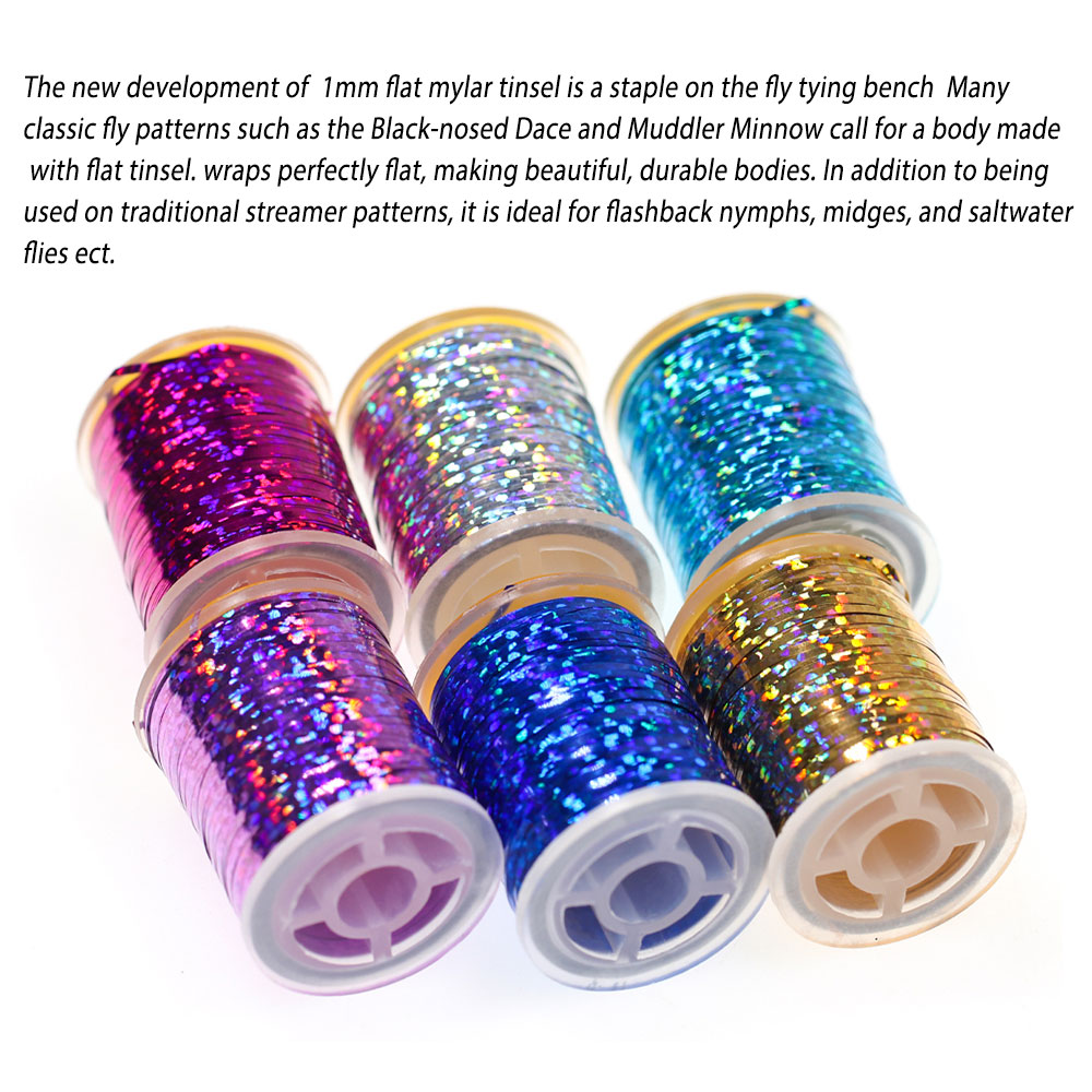 1 pz/2 pz Tinsel Mylar Piatto  - Fishing Lure Spoon recensione e prezzo