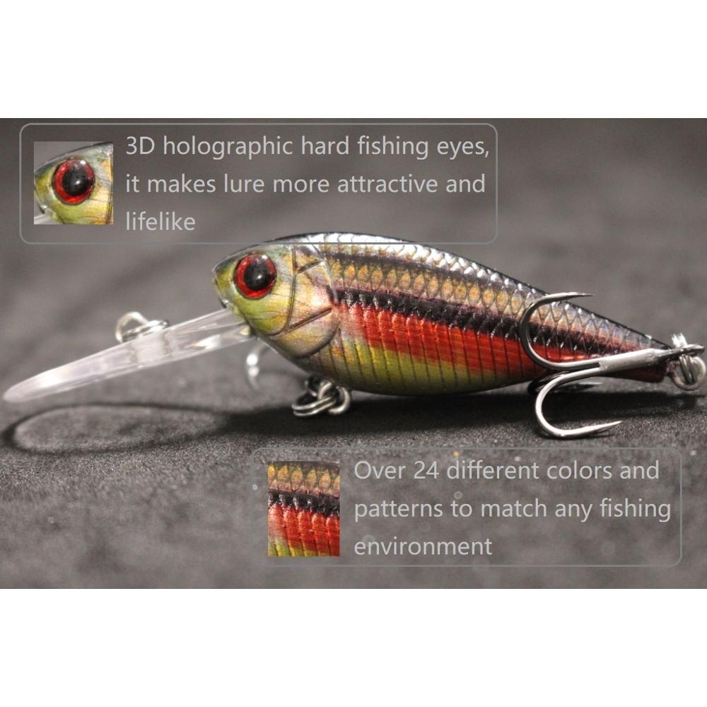 wLure Crankbait Richiamo di Pe - Fishing Lure Crankbait recensione e prezzo