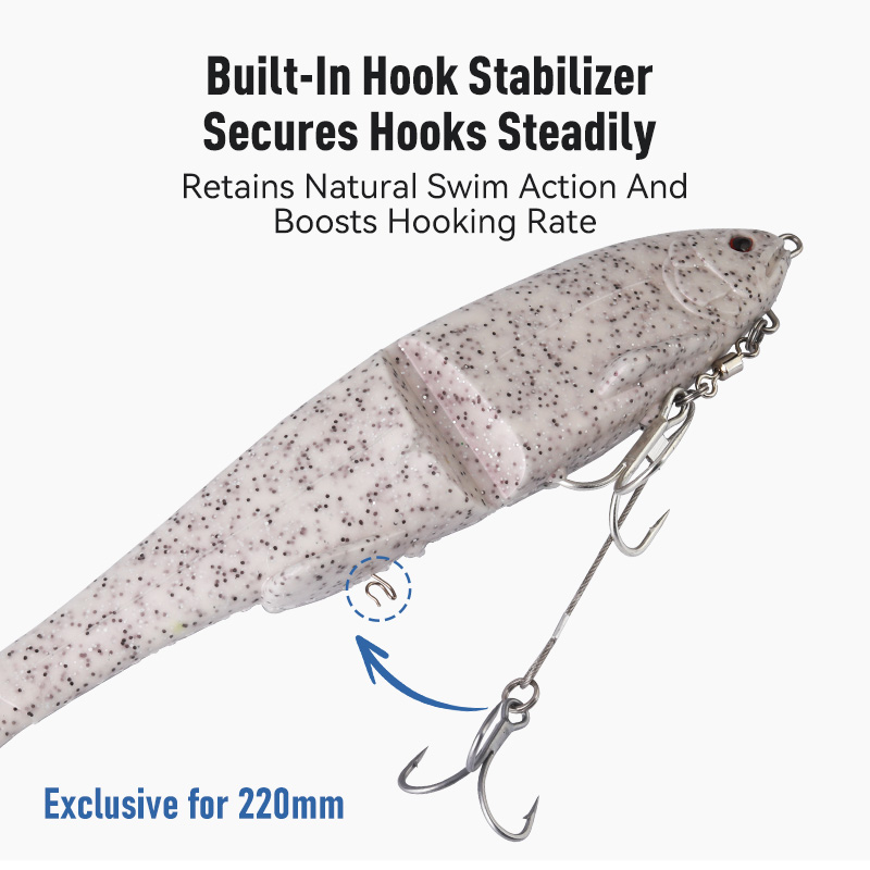 1 pezzo di esca morbida artico - Fishing Lure Swimbait recensione e prezzo