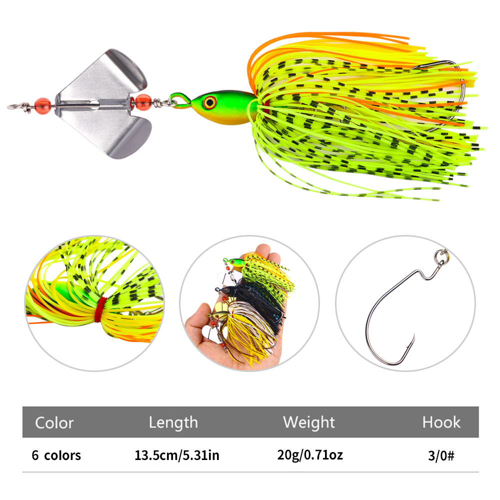 1 Pezzo 13,5 cm 20 g Esca da P - Fishing Lure Buzzbait recensione e prezzo
