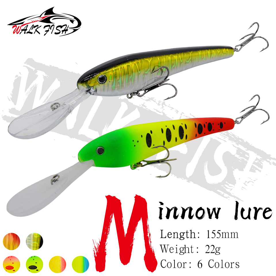 WALK FISH 1 pz Minnow Fishing  - Fishing Lure Crankbait recensione e prezzo